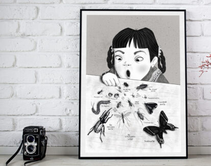 Scientist girl - Limited edition 15